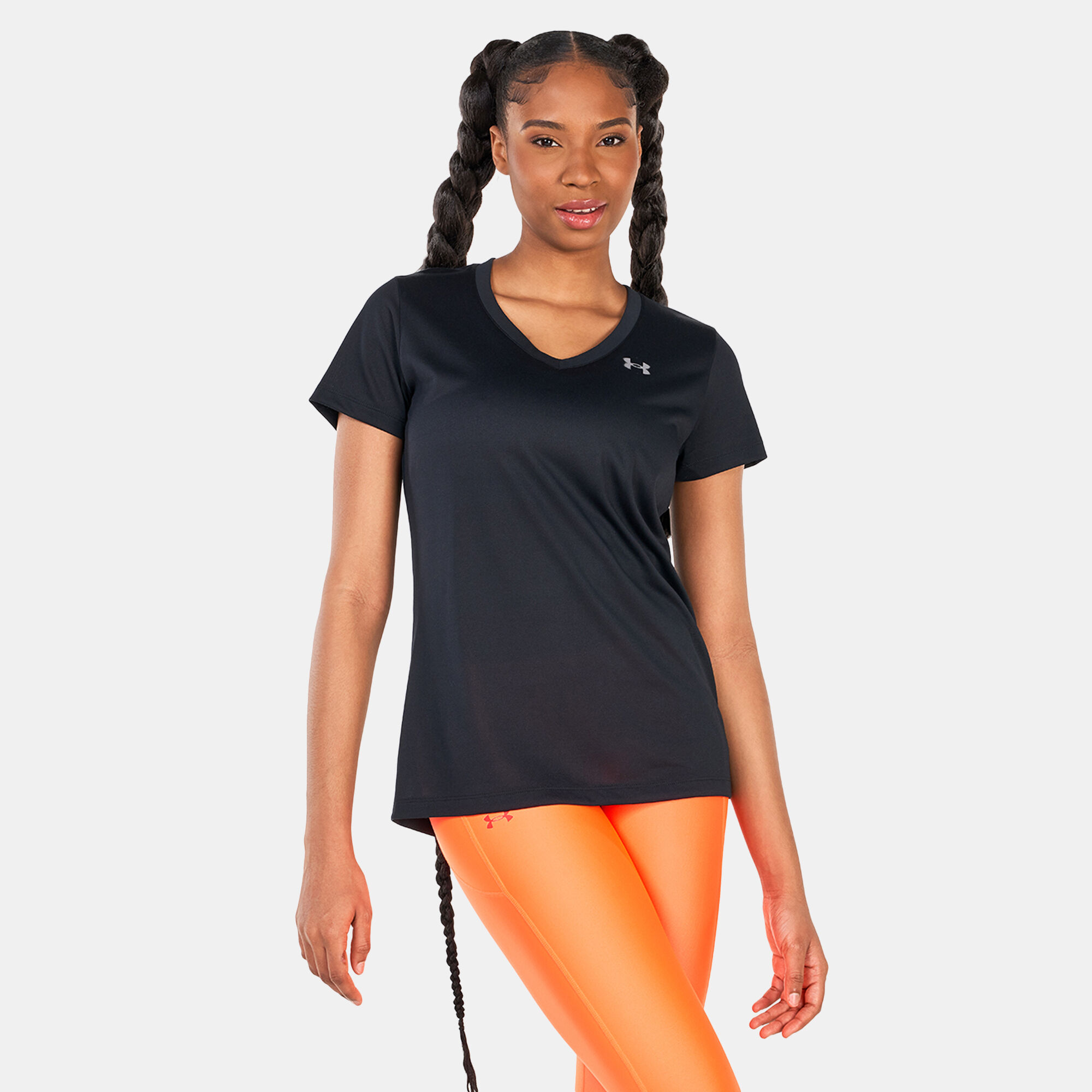 Womens under armour v neck t shirts new arrivals