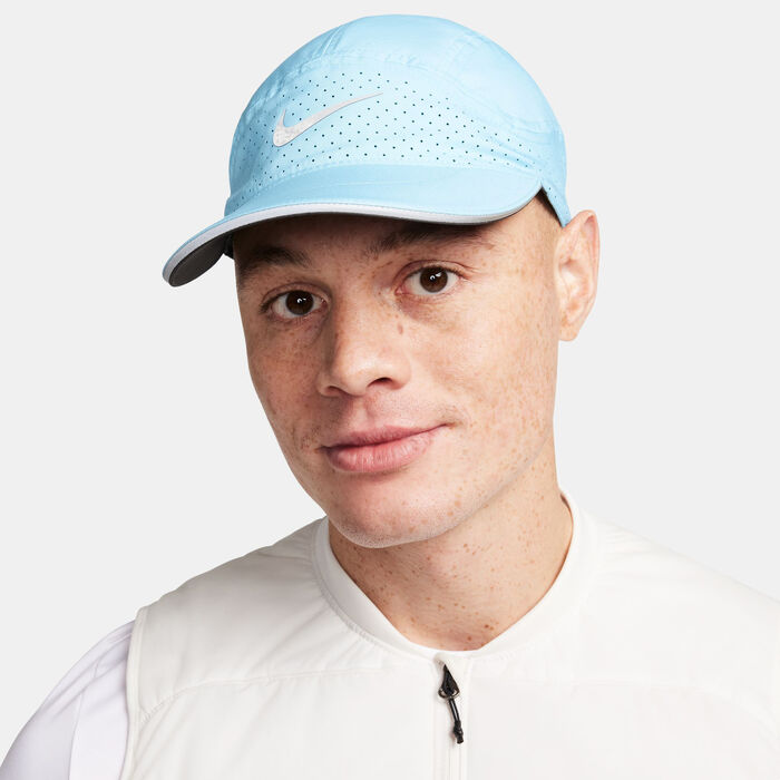 Nike Dri-FIT ADV Fly Unstructured Reflective Design Cap Blue image number 0