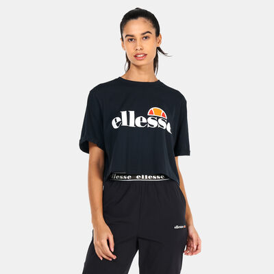 ellesse Women's Alberta Crop Top Black