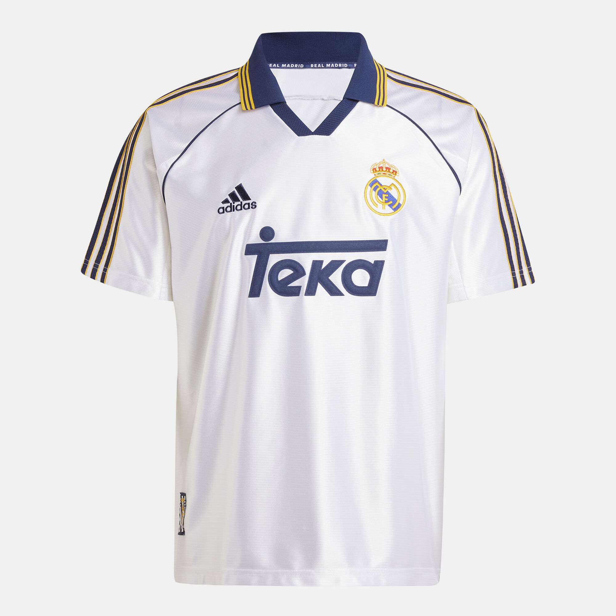 Shop adidas Men's Real Madrid 99/00 Home Retro Football