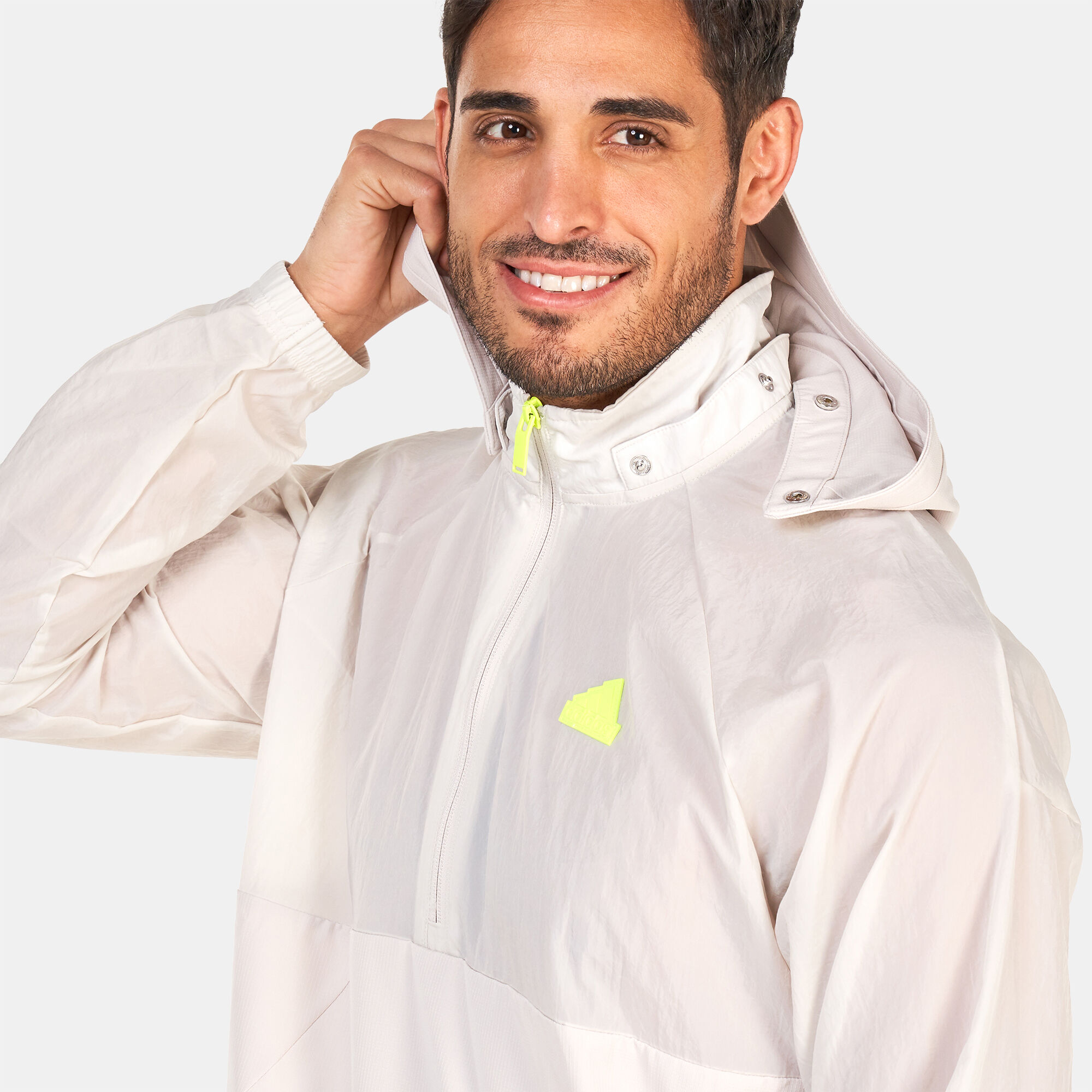 Men s Lift Your Mind Windbreaker Jacket Grey adidas in Kuwait SSS