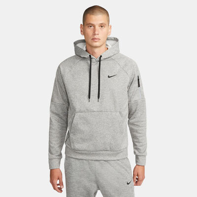 Nike Men's Therma-FIT Training Hoodie Grey