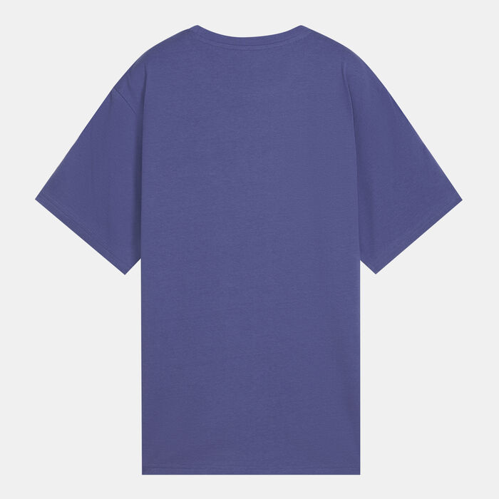 PUMA Women's Essentials Tape T-Shirt Purple image number 1