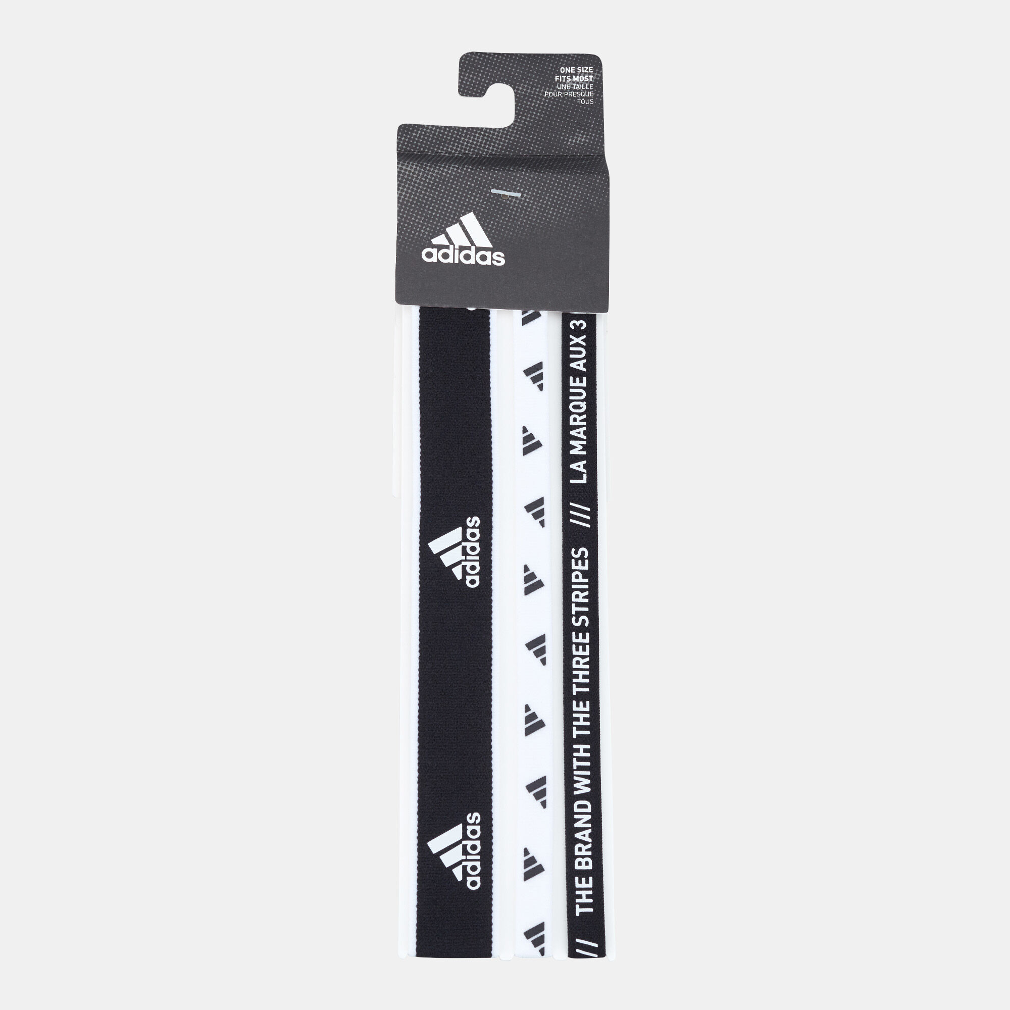 Buy adidas Training Headbands 3 Pack Black in Kuwait SSS