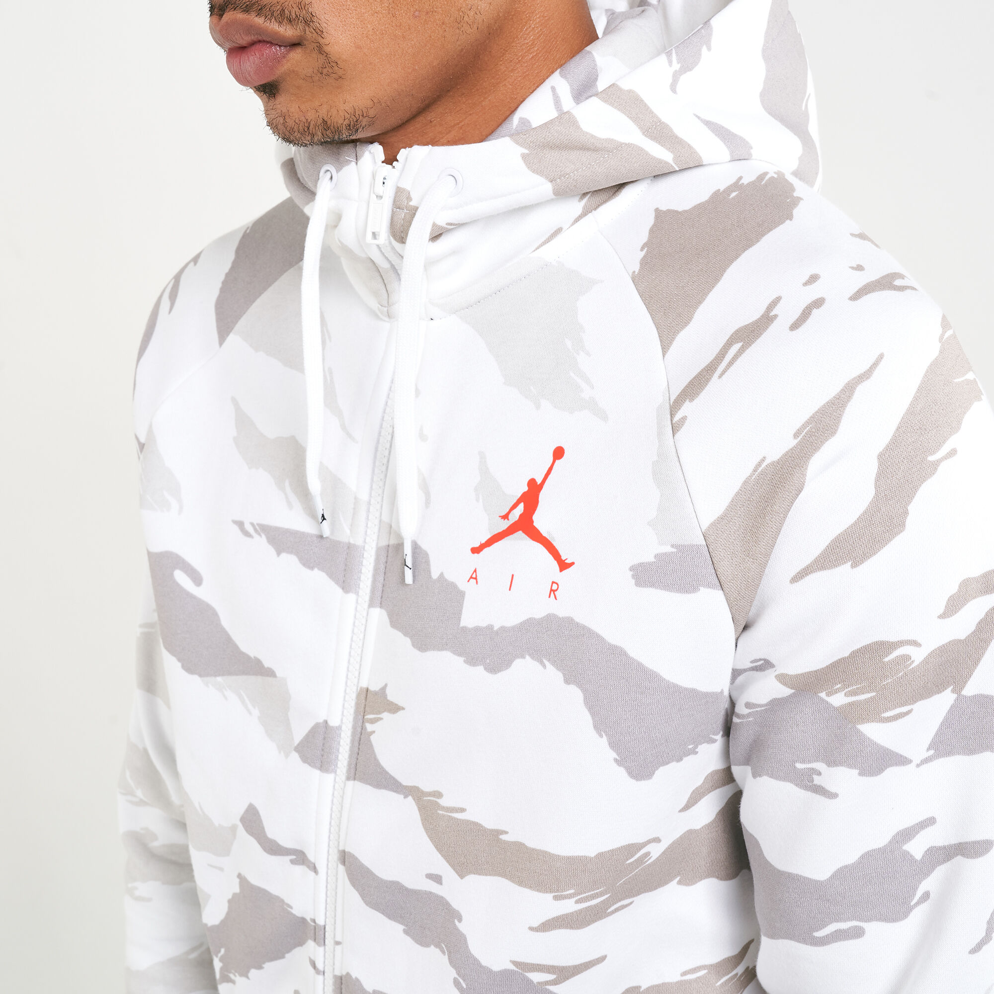 Jordan camo fleece top