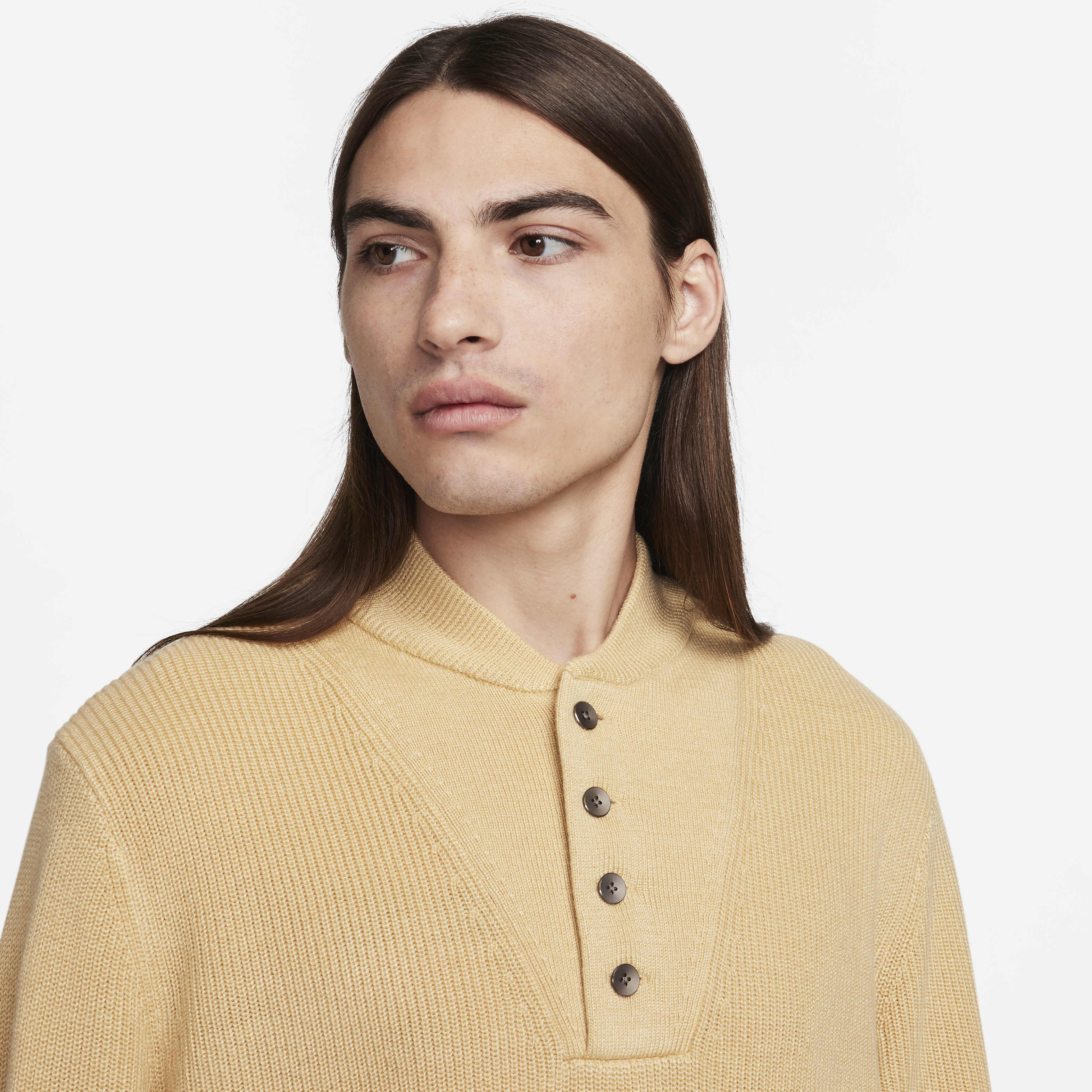 Nike polo neck jumper top