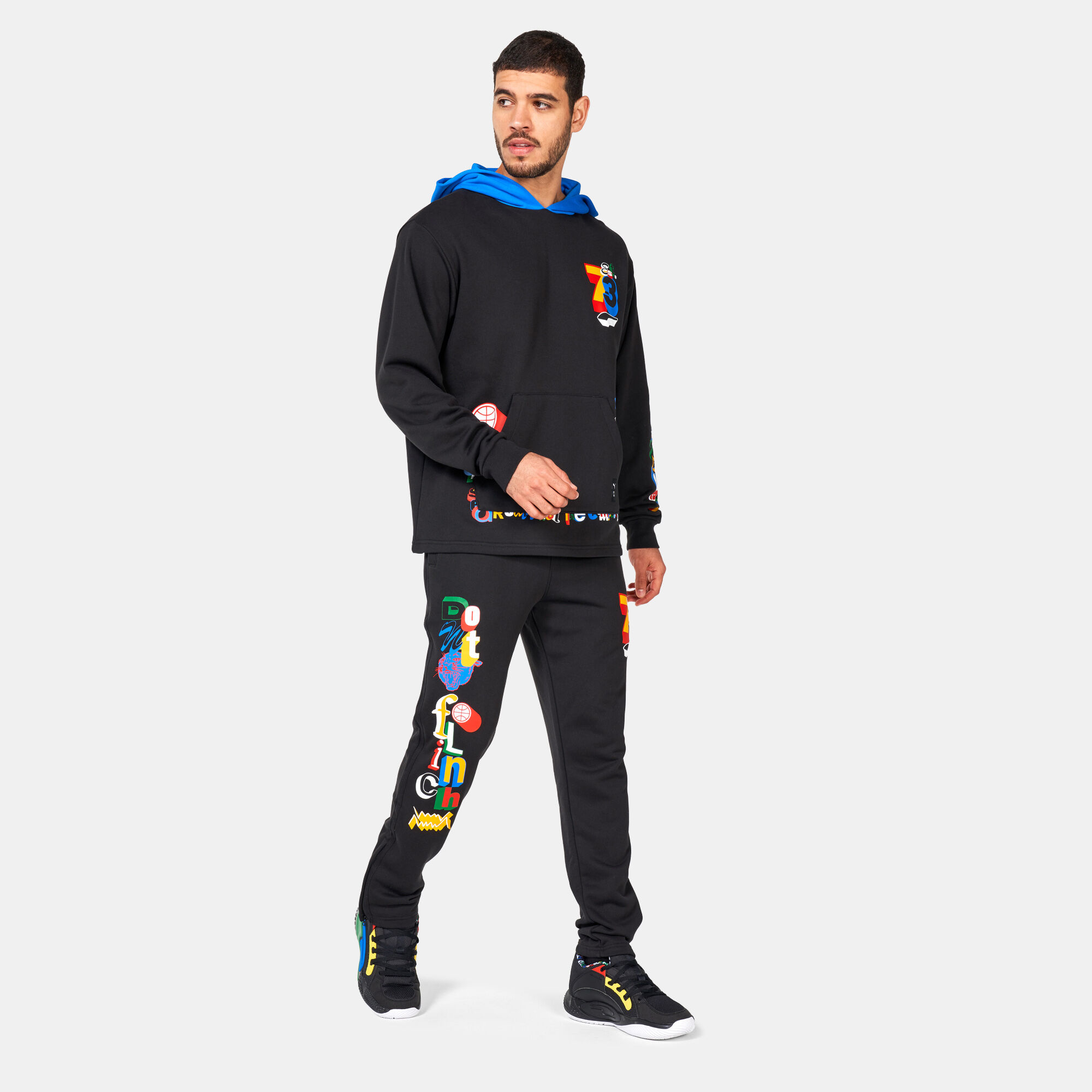 Buy PUMA Men s Trash Talk Basketball Sweatpants Black in Kuwait SSS