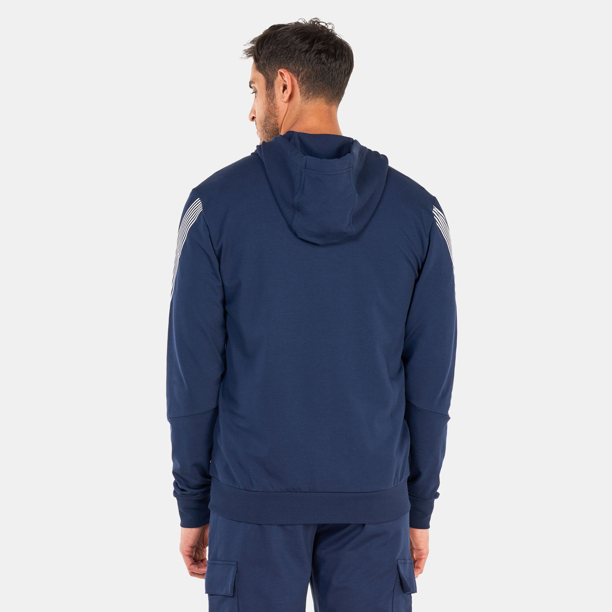 Ea7 navy hoodie store