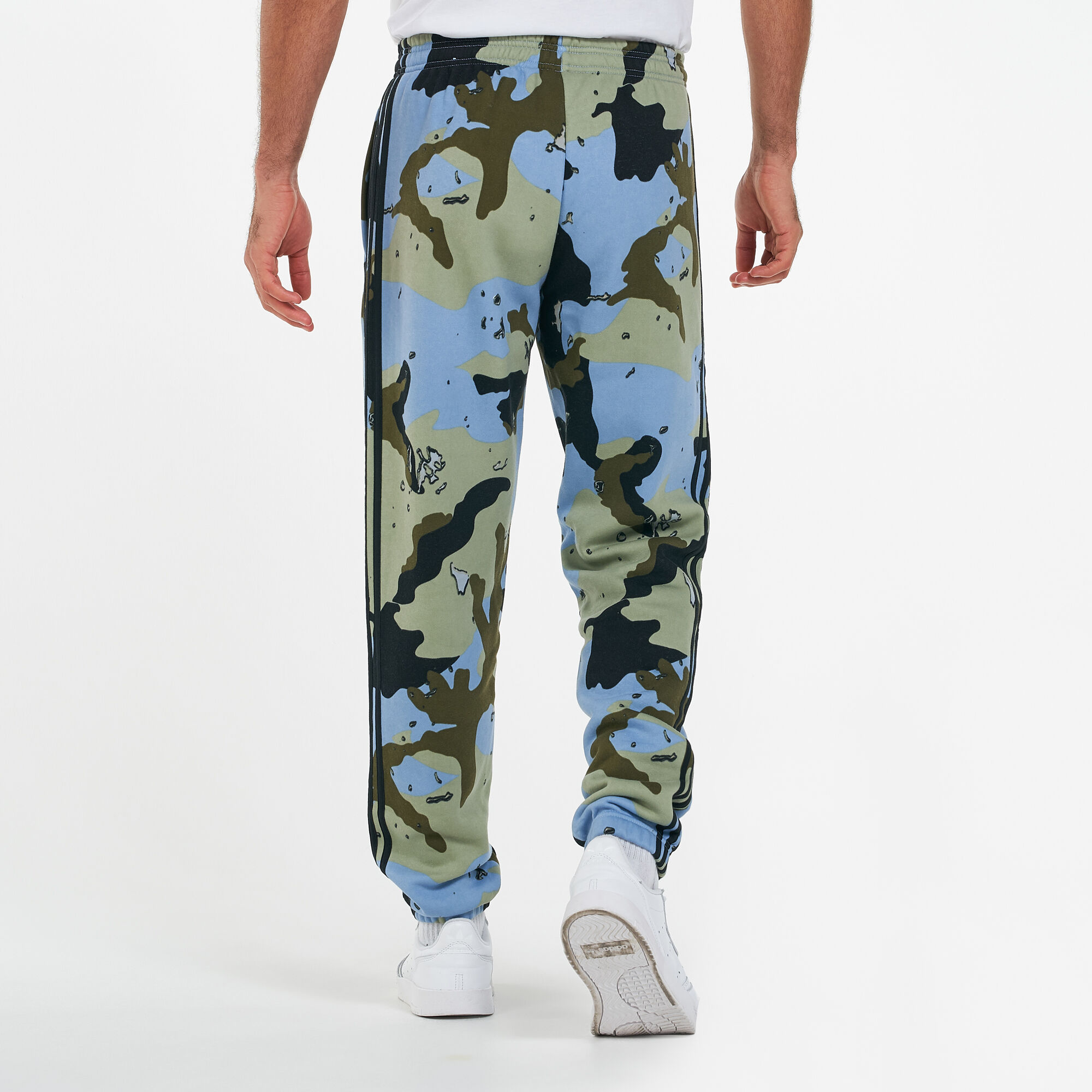 Adidas camo joggers mens sales