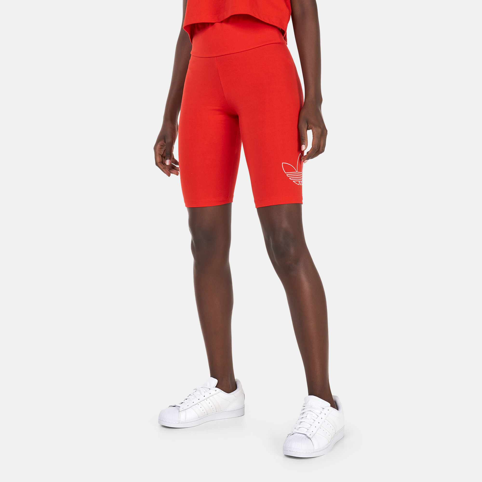 Women s Bike Shorts Red adidas Originals in Kuwait SSS