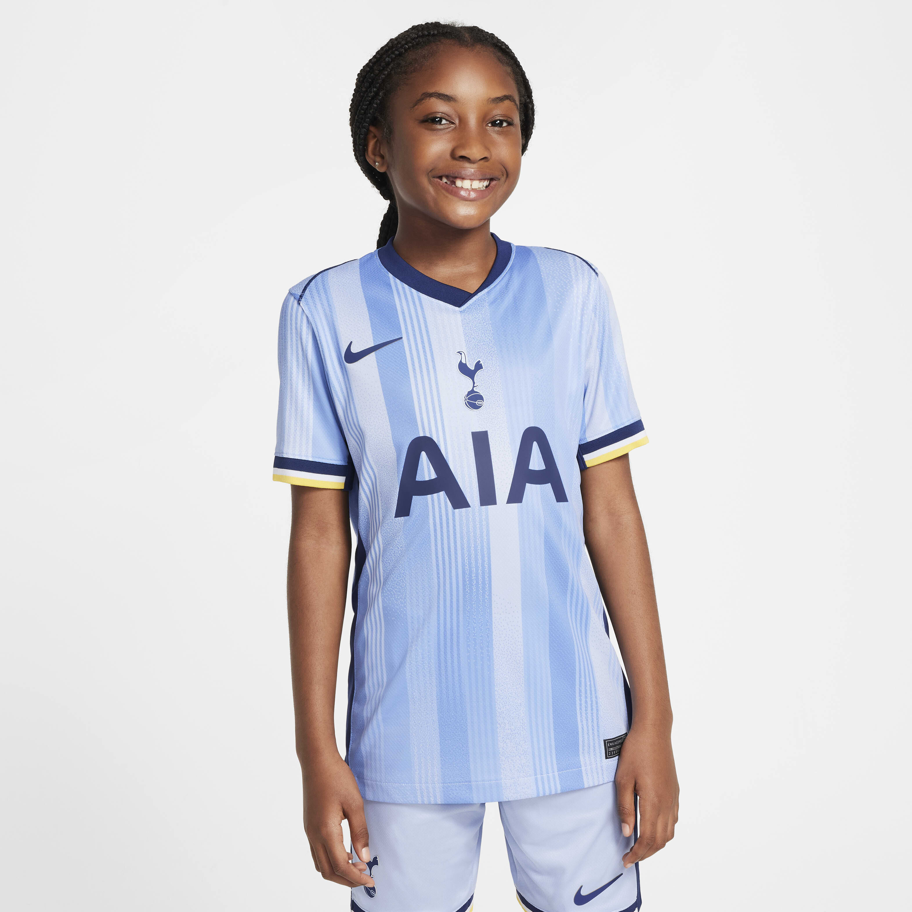 Kids Tottenham Hotspur 2024 25 Stadium Away Dri FIT Football Replica Shirt Blue Nike in Kuwait SSS