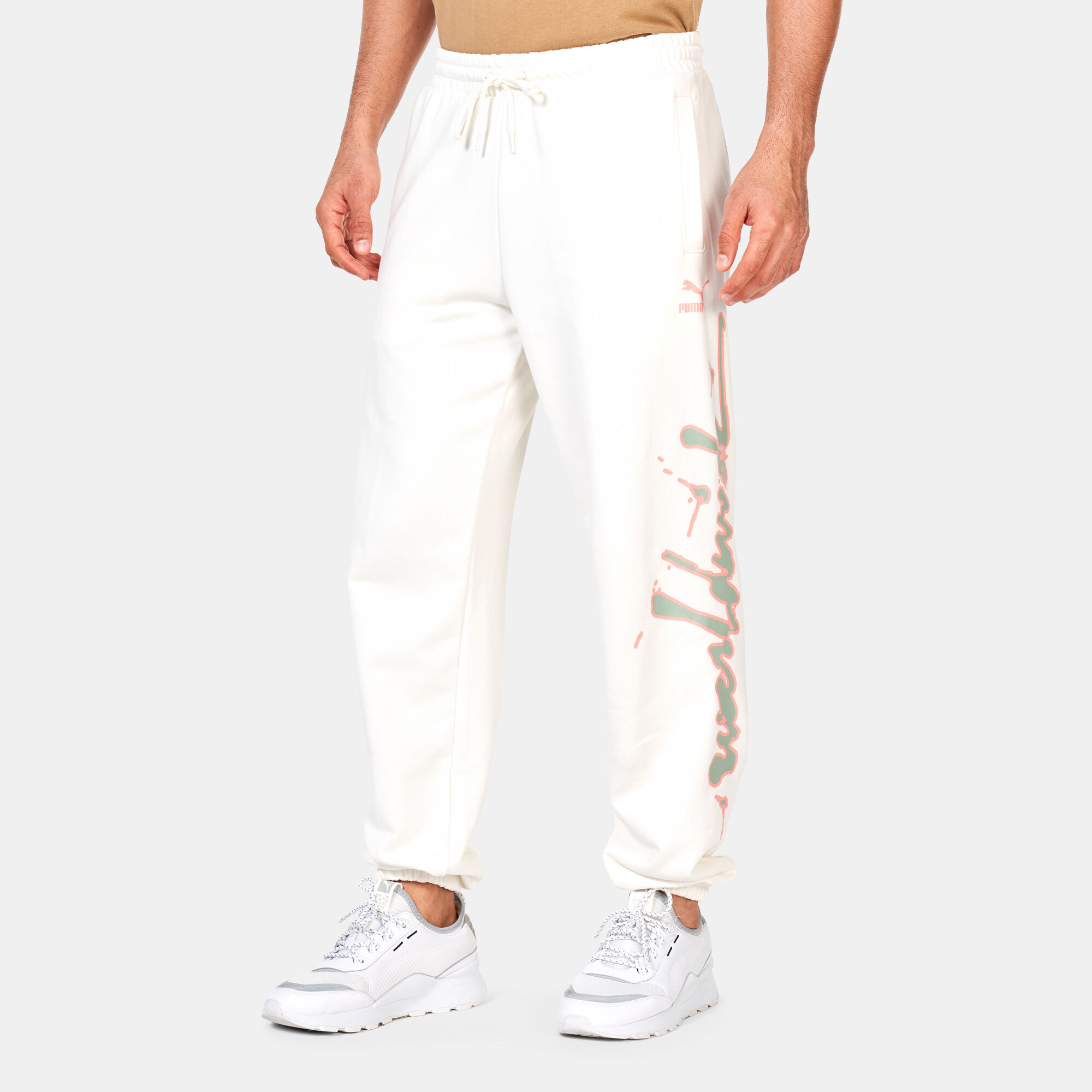 Men s Sportswear by PUMA Worldwide Sweatpants White PUMA in Kuwait SSS