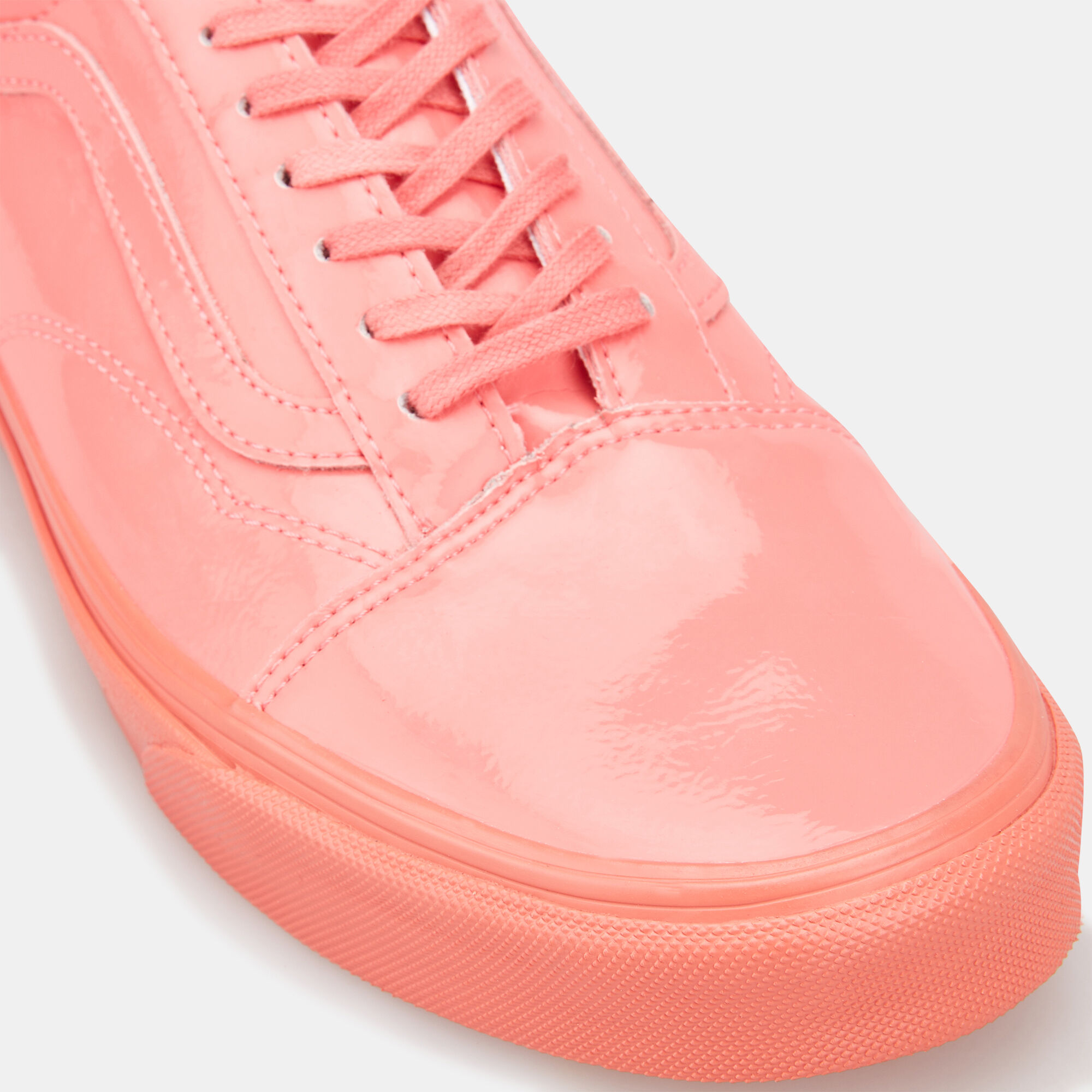 Pink patent leather clearance vans