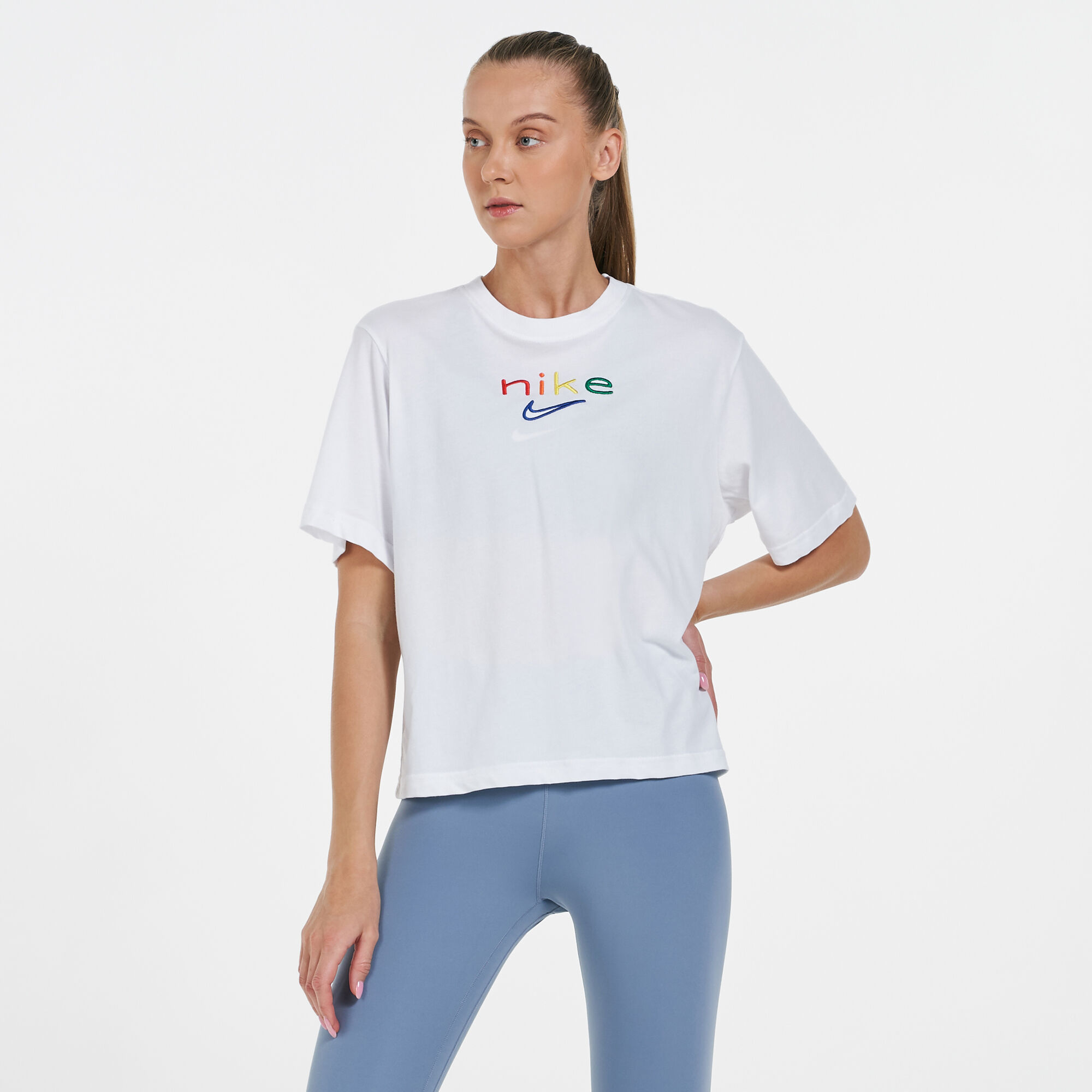 Nike t shirt rainbow hotsell