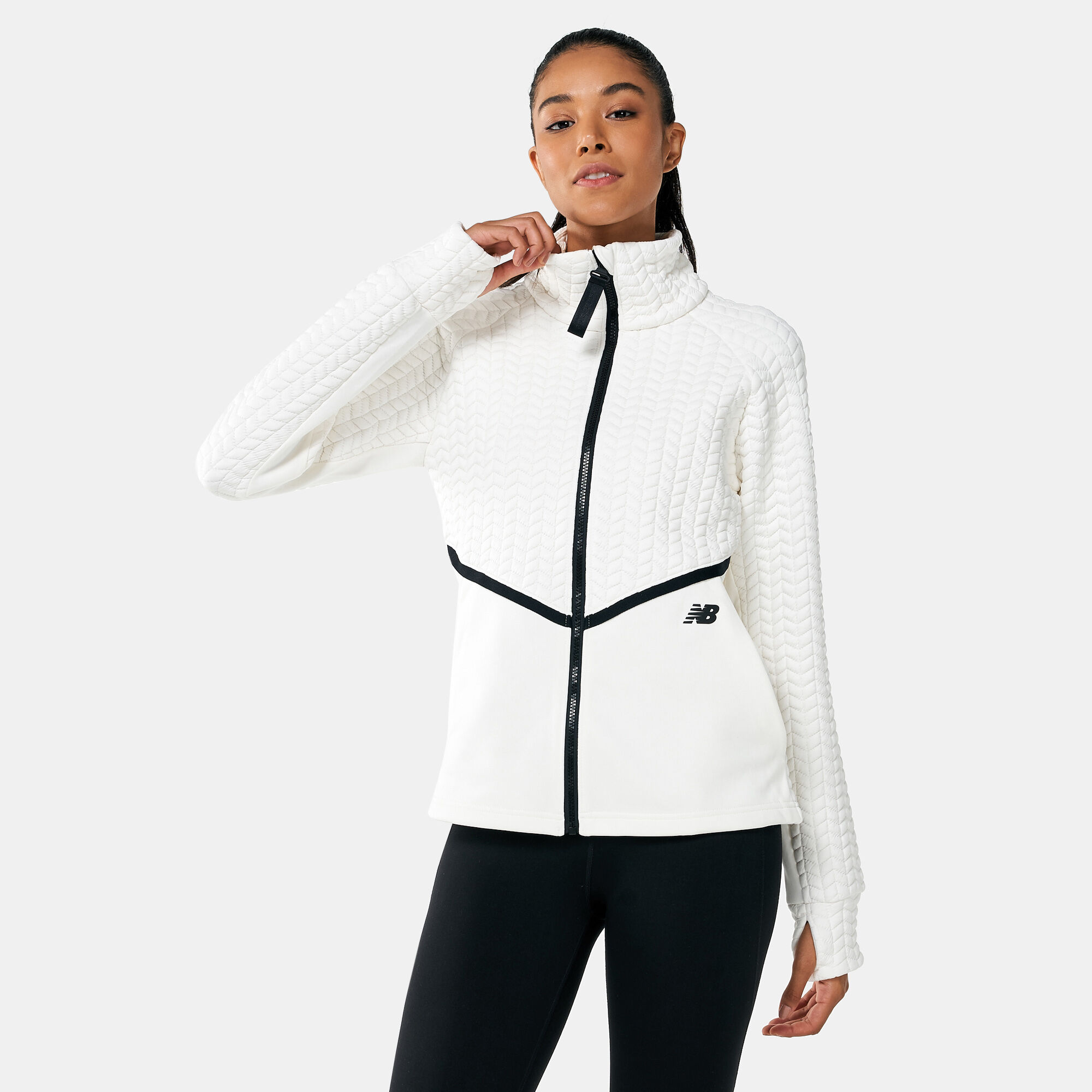 Women s Heatloft Athletic Jacket White New Balance in Kuwait SSS