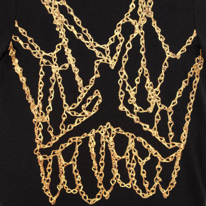 Jordan Kids' Jumpman Chain T-Shirt Black image number 2