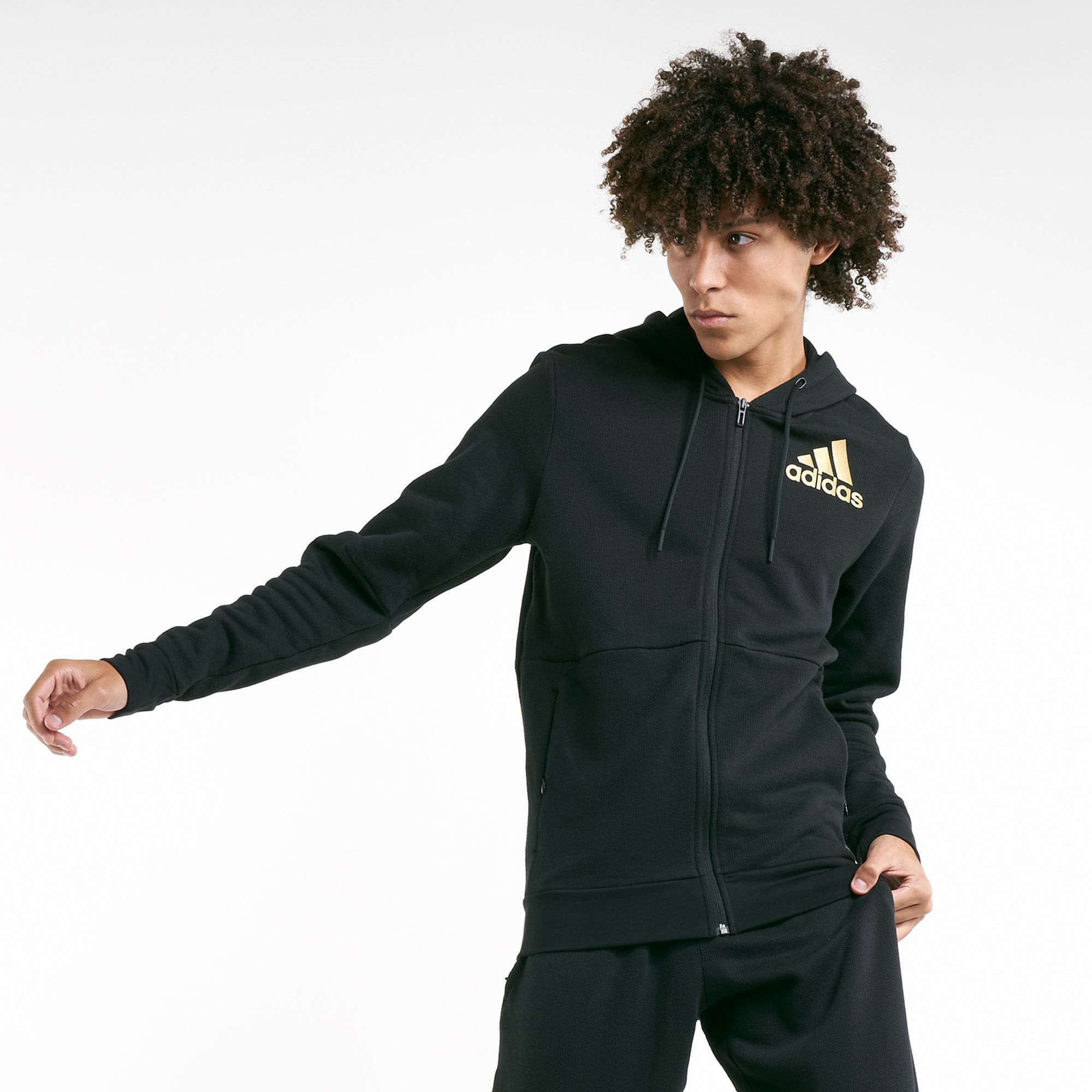 Adidas sport id best sale full zip hoodie