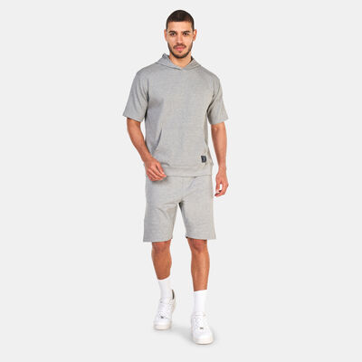 Sun and Sand Sports Men's Interlock Hoodie Grey