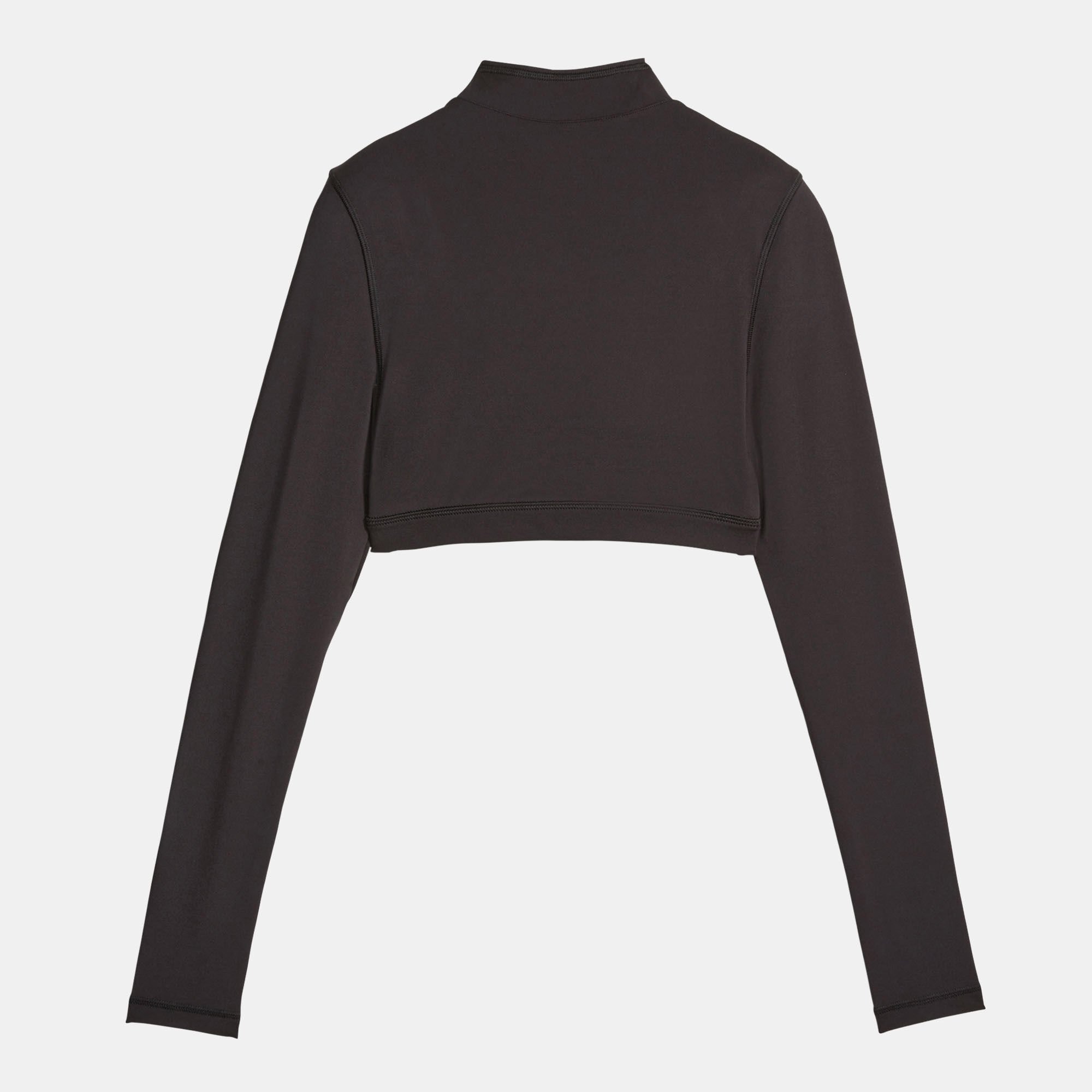 Women s Modest Activewear Long Sleeve Sports Bra Black PUMA in Kuwait SSS