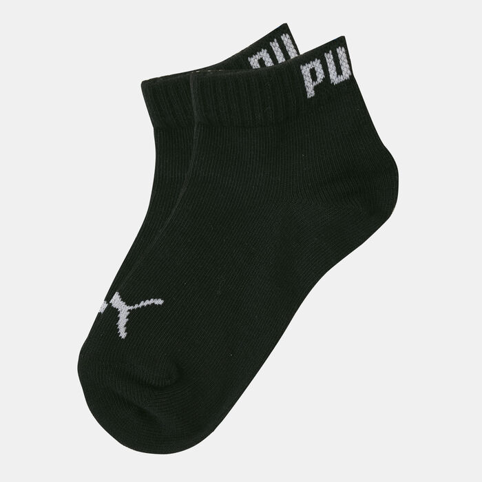 PUMA Kids’ Quarter Socks (3 Pairs) Black image number 0