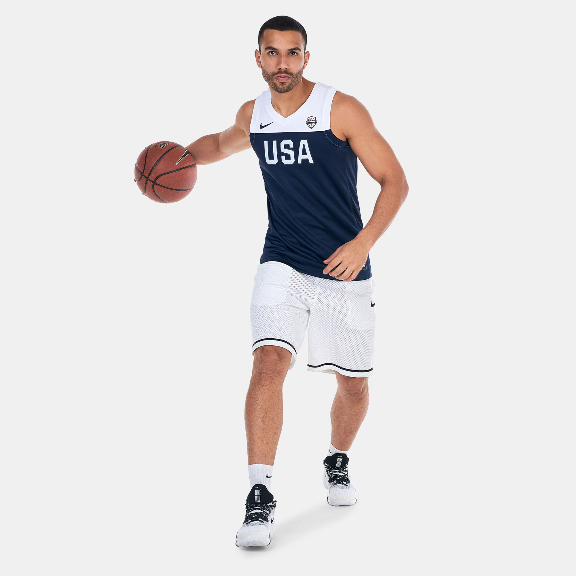 Nike Men s USA Road Basketball Jersey Blue in Kuwait SSS