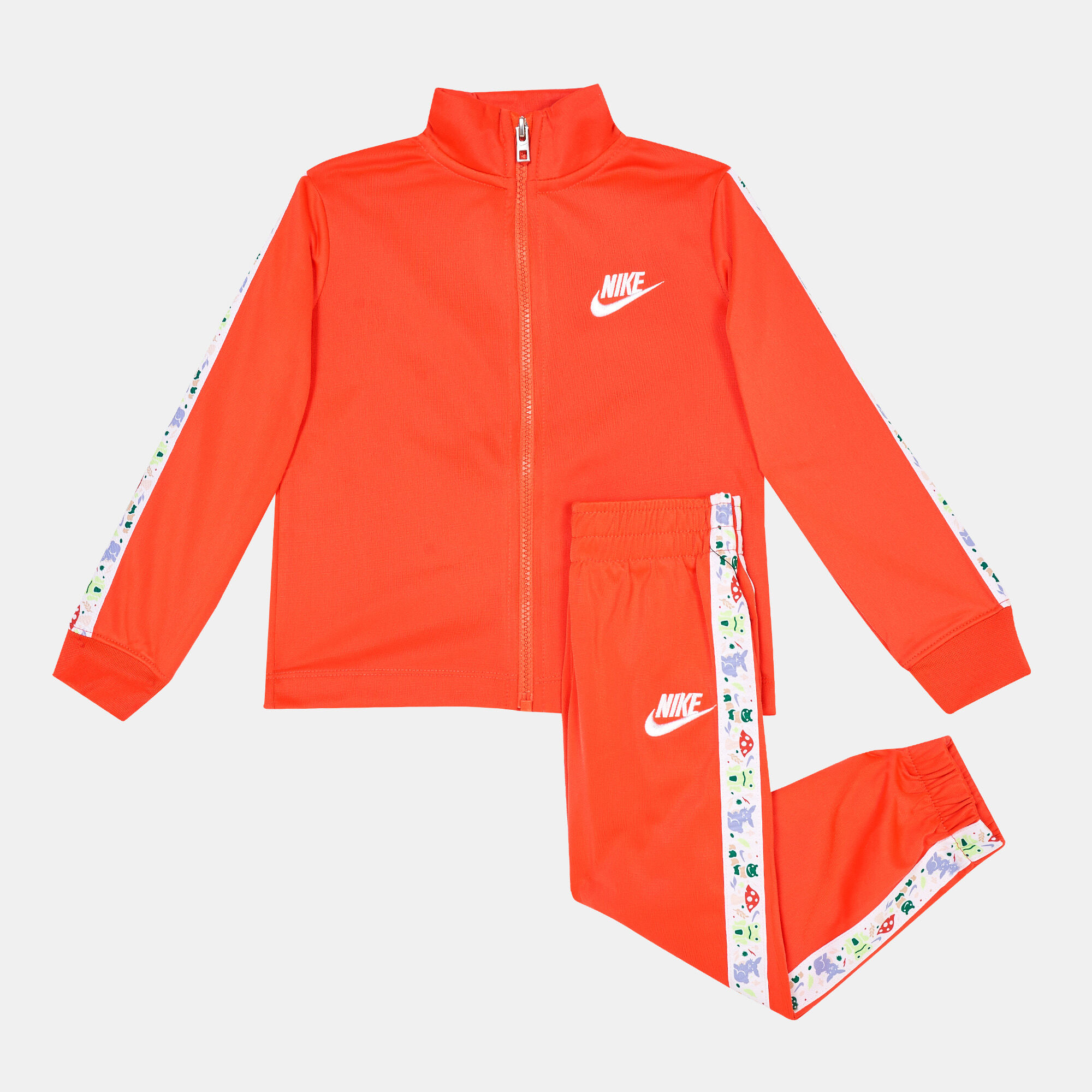 Green and orange nike tracksuit discount
