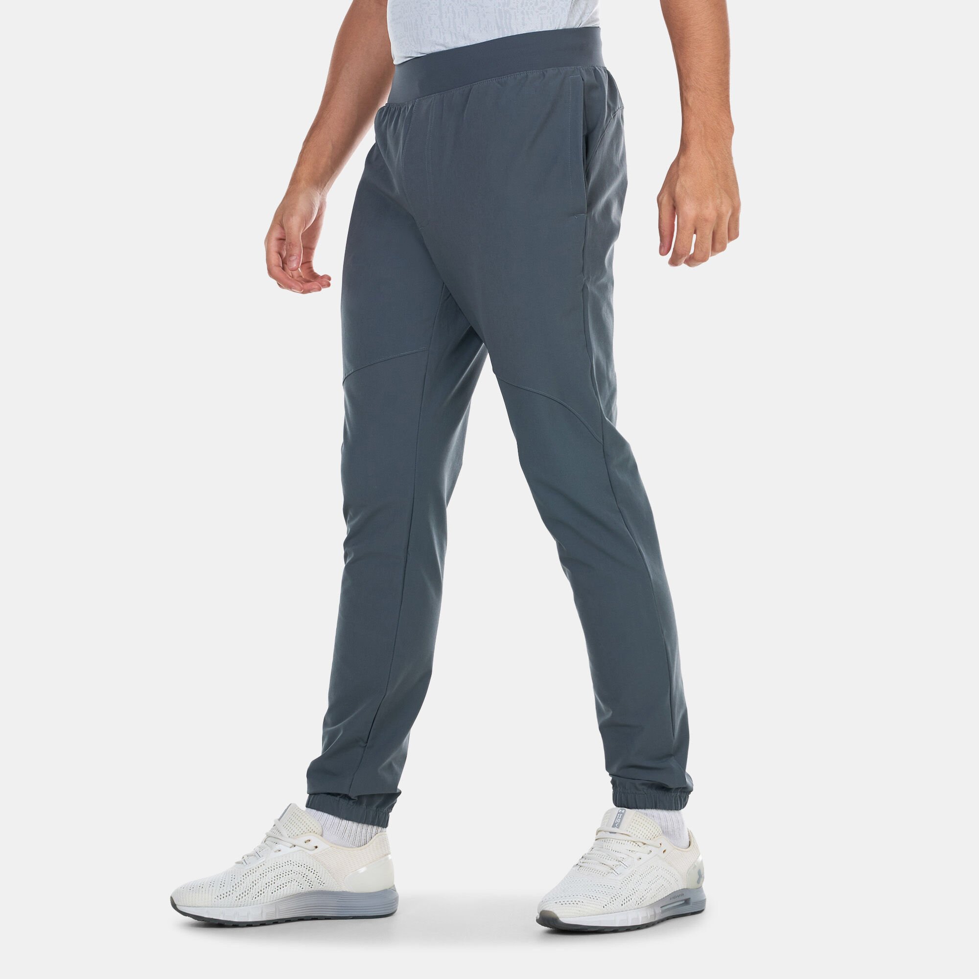 Men s Stretch Woven Cold Weather Training Joggers Grey Under Armour in Kuwait SSS