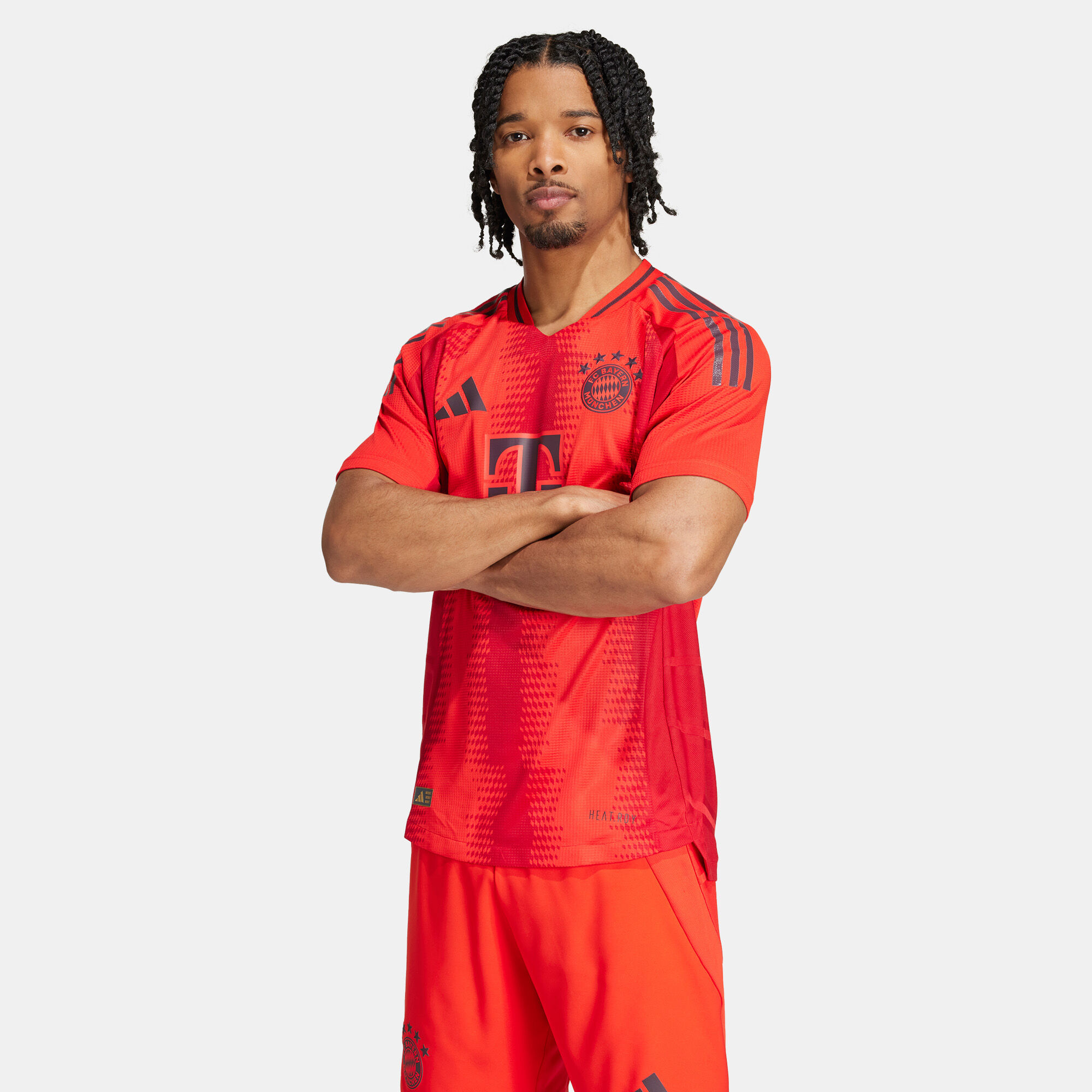 Men s FC Bayern Home Authentic Football Jersey 2024 25 Red adidas in Kuwait SSS