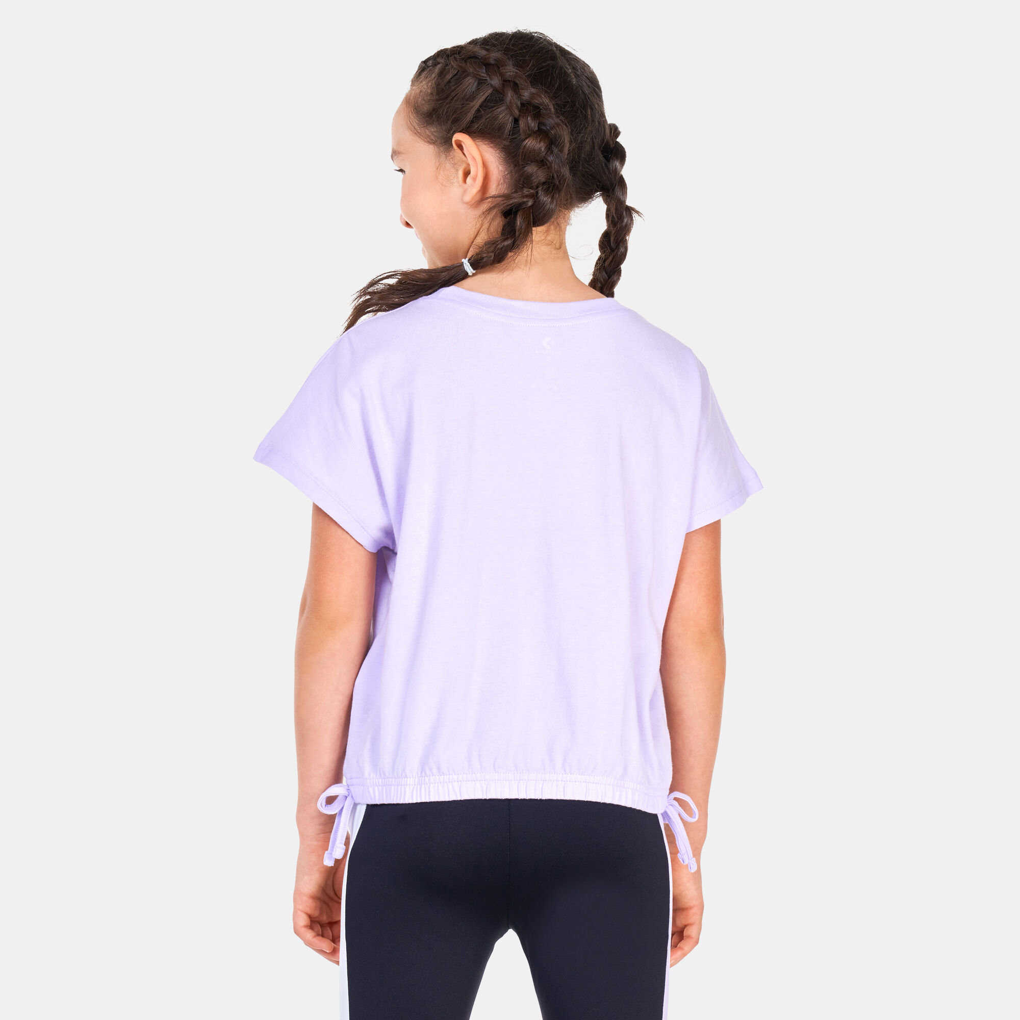 Kids Graphic T Shirt Purple Converse in Kuwait SSS