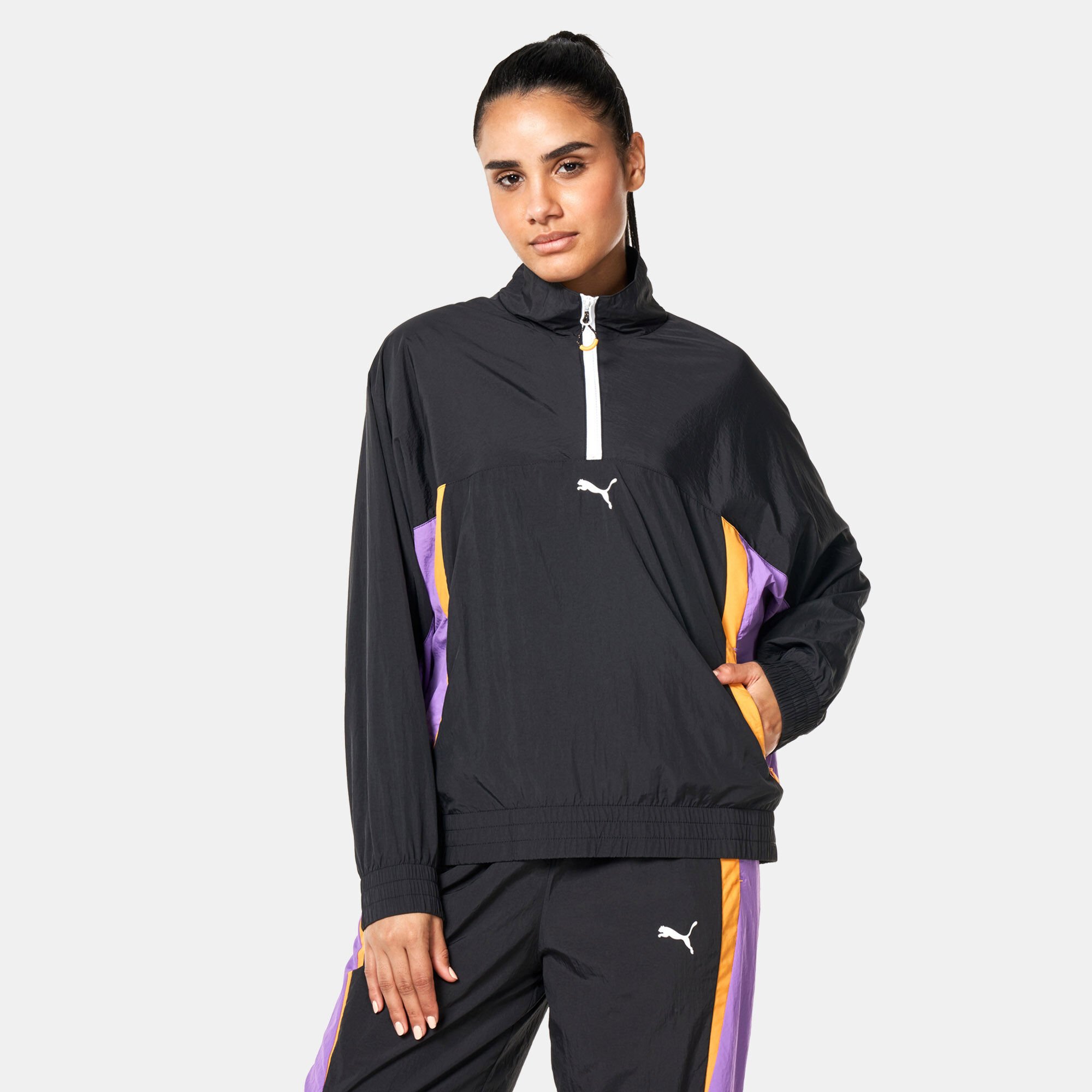 Women s SWxP CELLERATOR Half Zip Jacket Black PUMA in Kuwait SSS