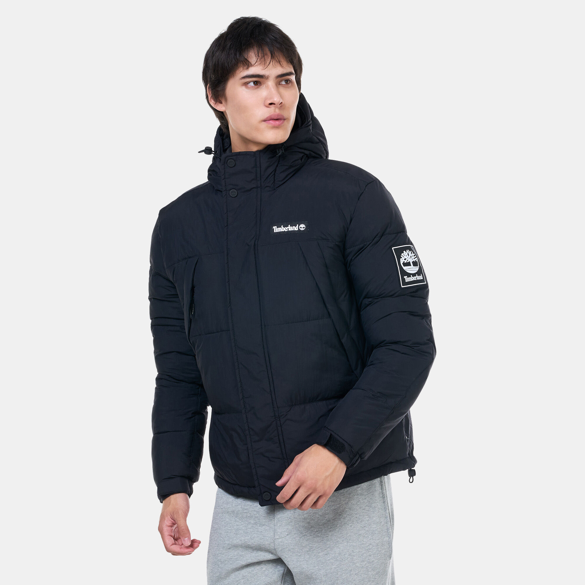 Timberland puffer jacket black 2025