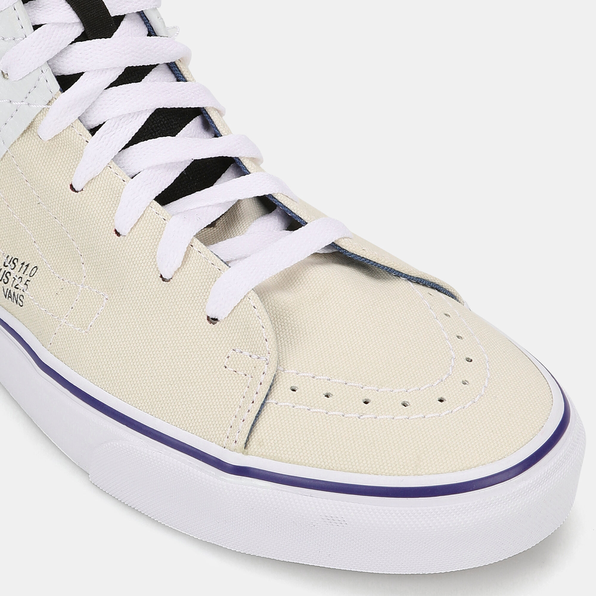 Vans outside shop in sk8 hi