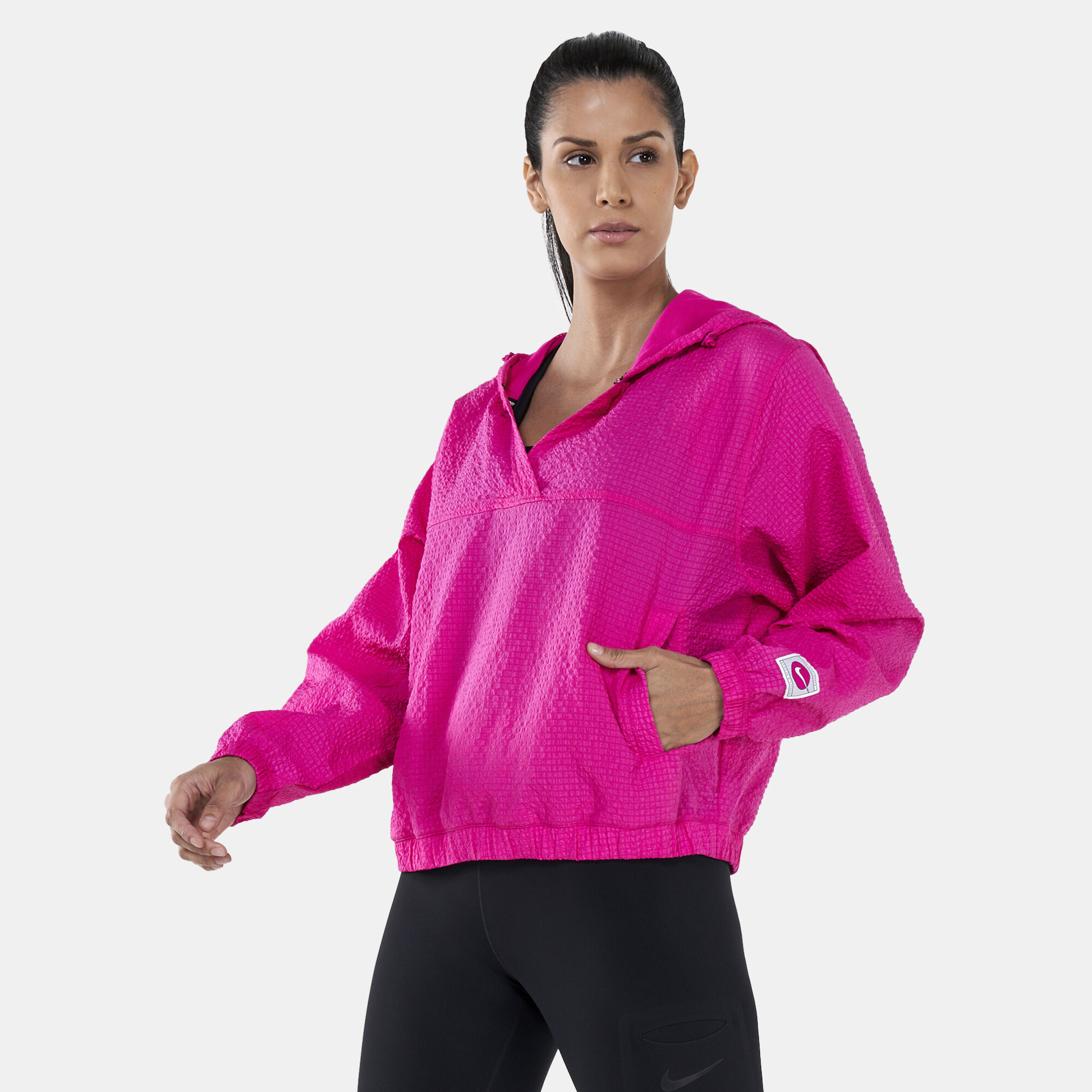 Nike running pullover women's discount