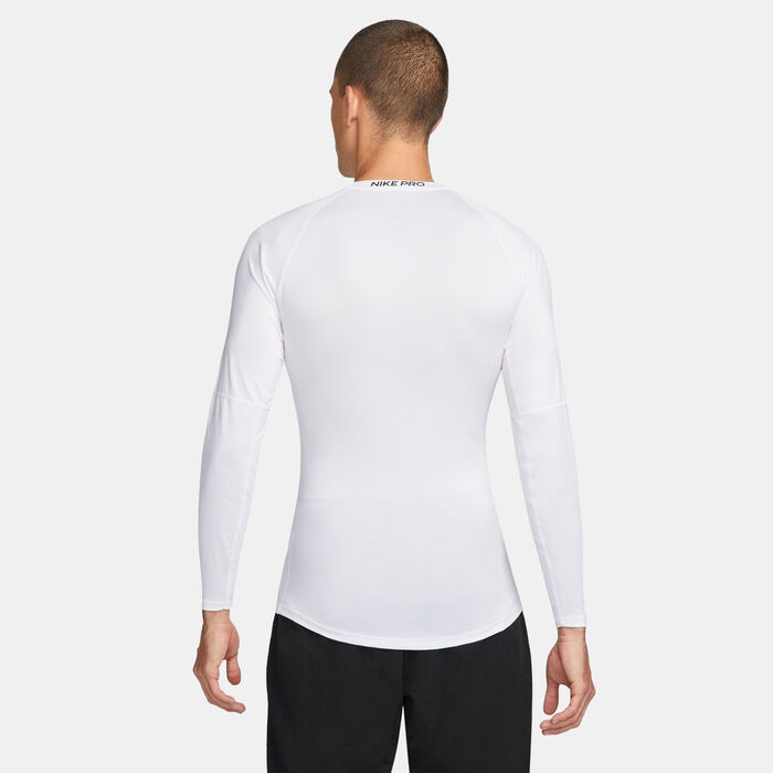 Nike Men's Pro Dri-FIT Training Top White image number 1