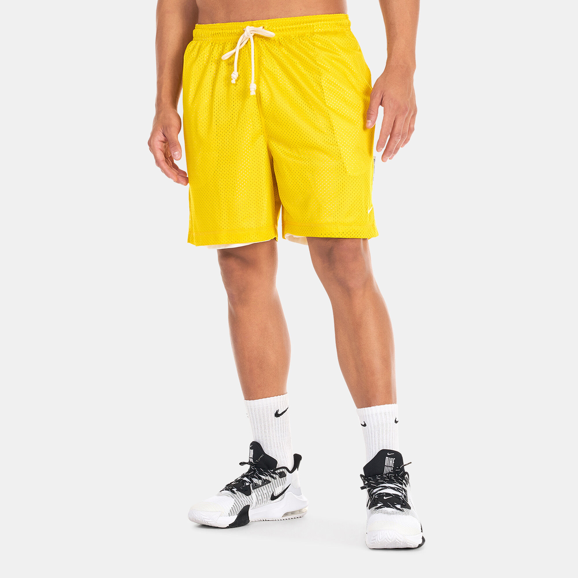 Men s Dri FIT Standard Issue Reversible Basketball Shorts Yellow Nike in Kuwait SSS