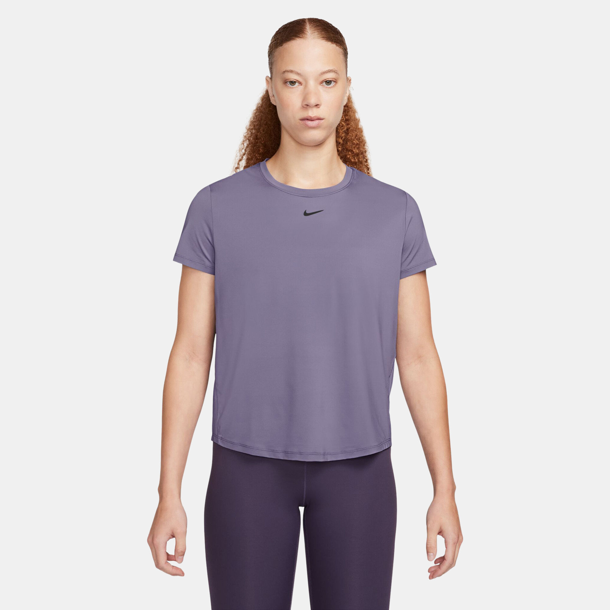 purple nike women's t shirt