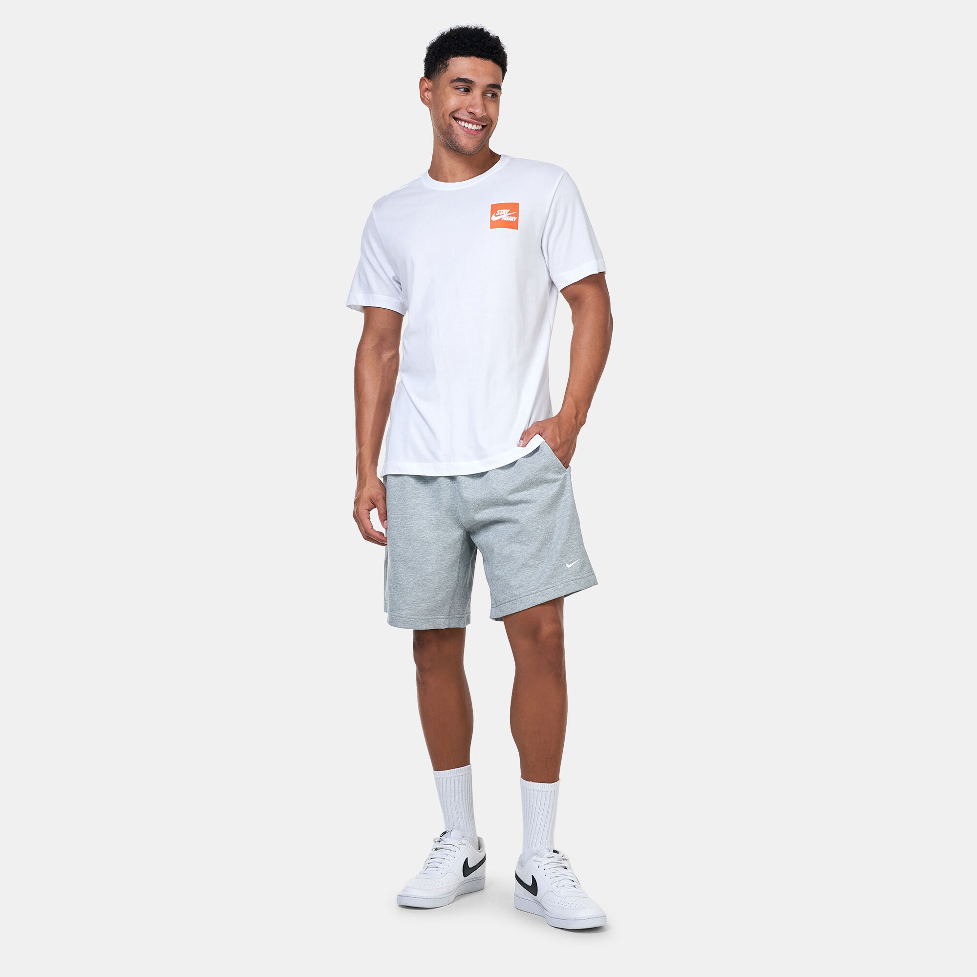 Men s Dri FIT Standard Issue Basketball Shorts Grey Nike in Kuwait SSS