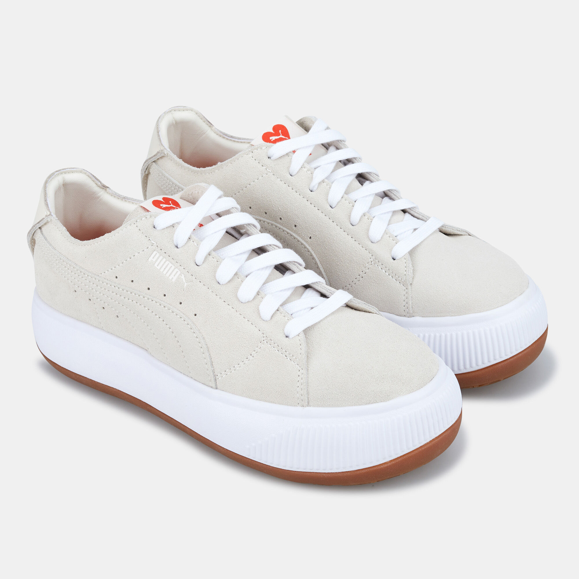 Women s x AMI Suede Mayu Deconstruct Shoe Beige PUMA in Kuwait SSS