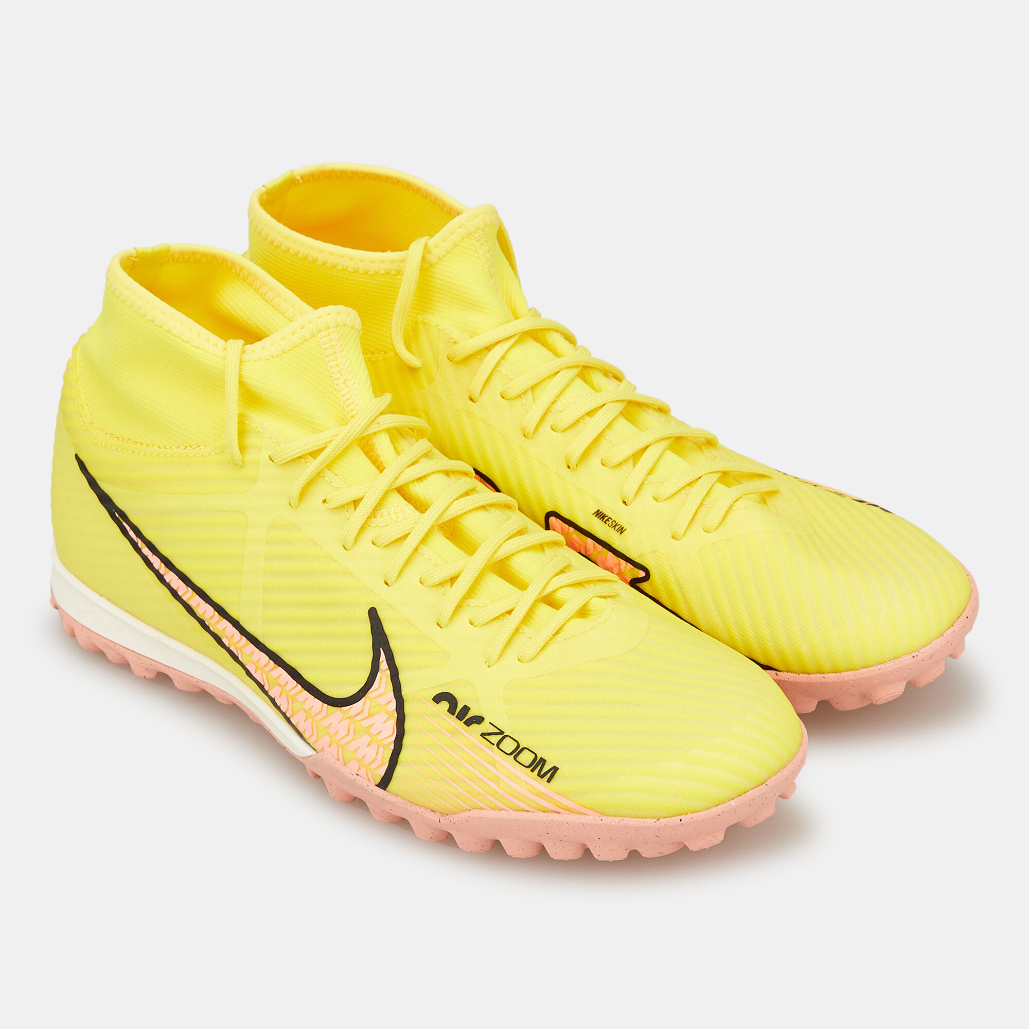 Yellow nike turf discount
