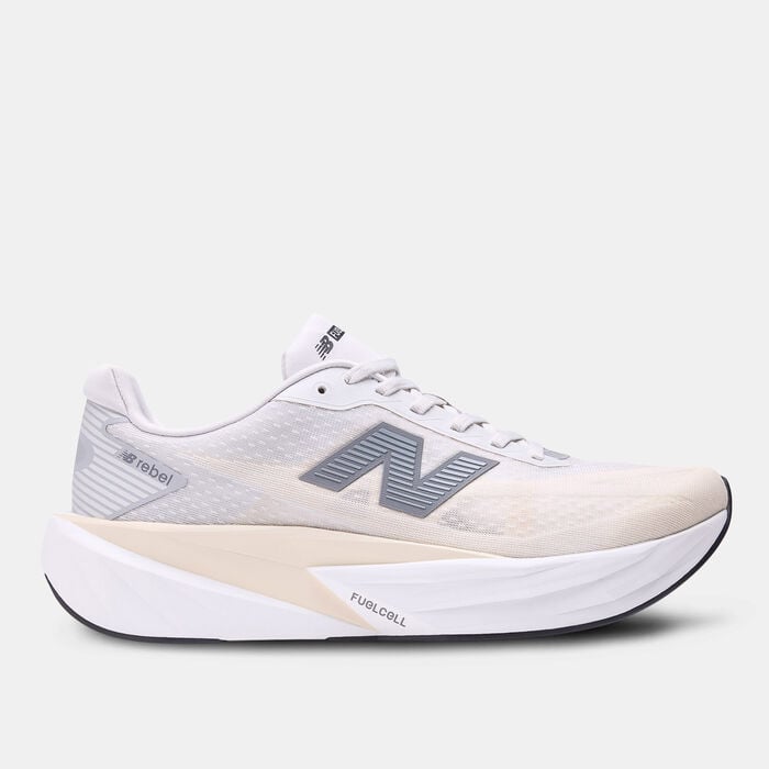 New Balance Men's FuelCell Rebel v5 Shoes Grey image number 0