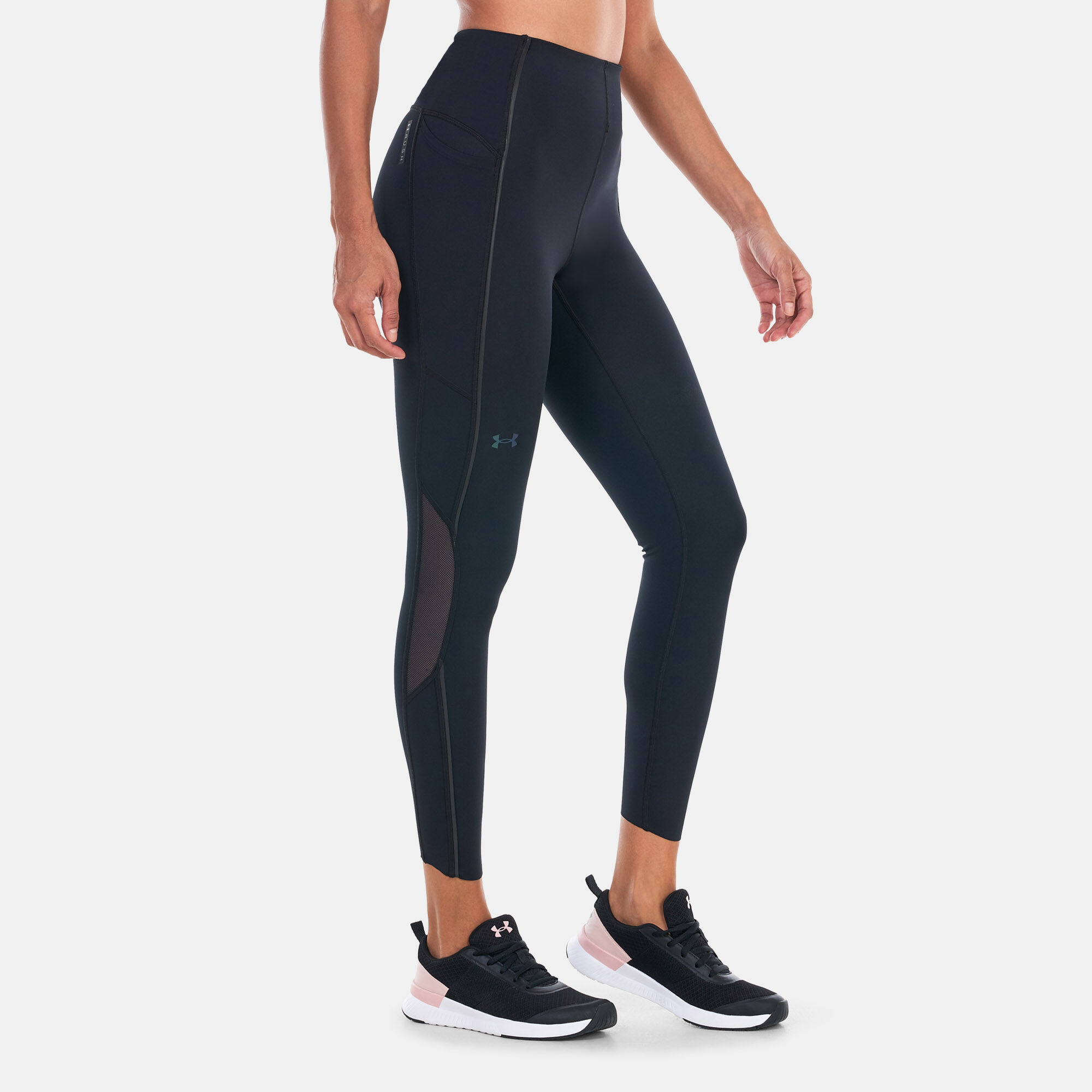 Women s UA RUSH Vent Ankle Leggings Black Under Armour in Kuwait SSS