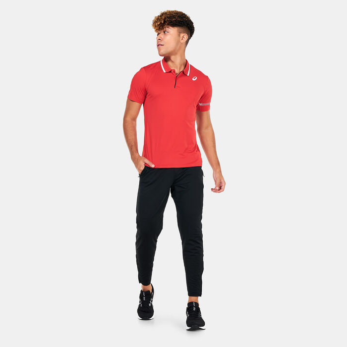 ASICS Men's Court Polo Shirt Red image number 2