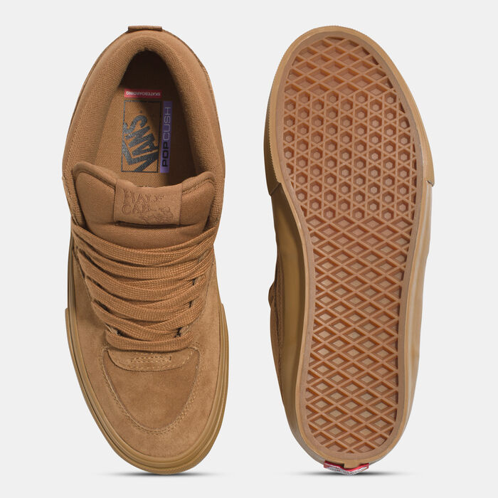 Vans Men's Skate Half Cab Suede Shoes Brown image number 3