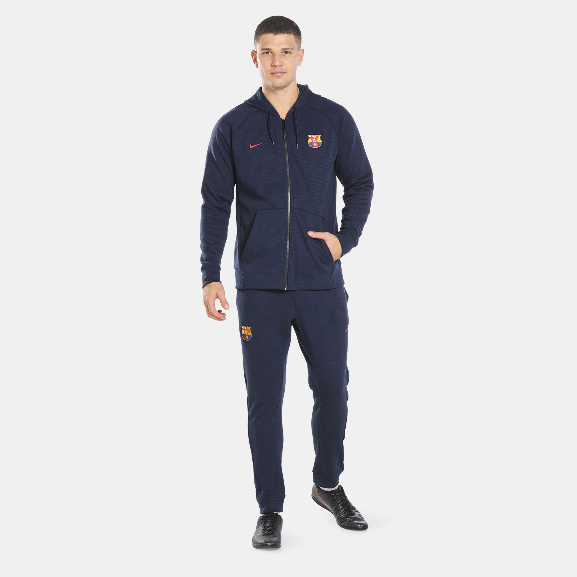Buy Nike Men s Sportswear FC Barcelona Optic Jogger Pants Blue in