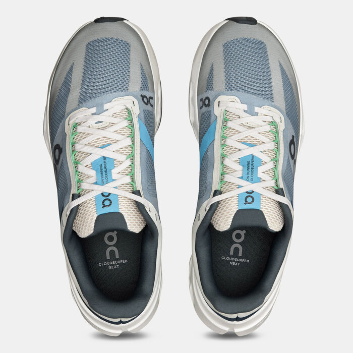 On Women's Cloudsurfer Next Running Shoes Blue image number 3