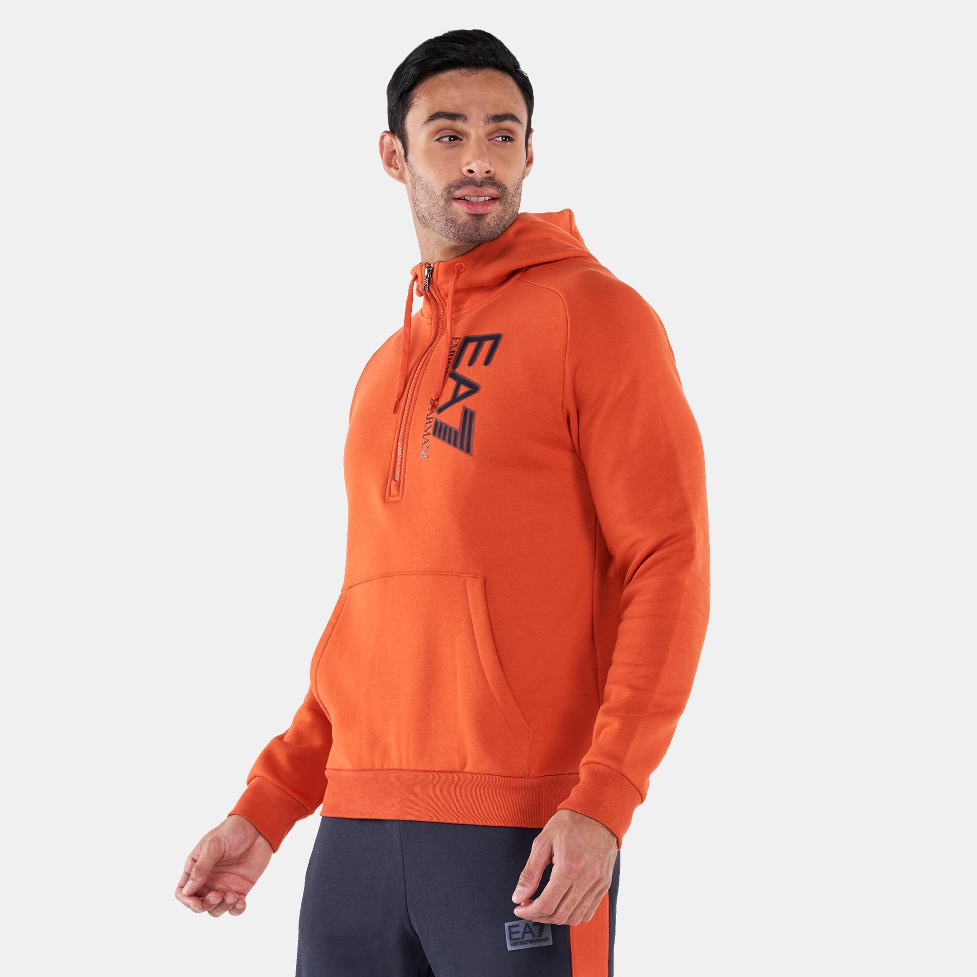 EA7 Emporio Armani Men s Train Visibility Half Zip Hoodie in