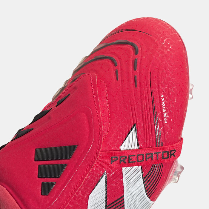 adidas Men's Predator Elite Fold-Over Tongue Firm Ground Football Shoes Black image number 5