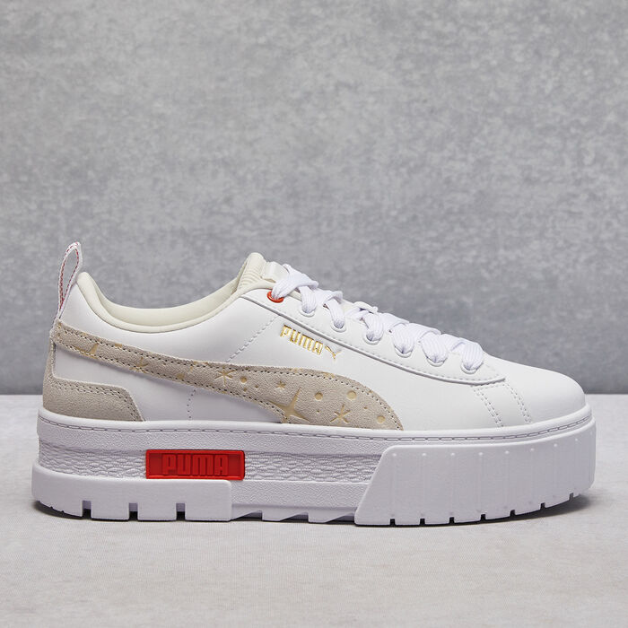 PUMA Women's Mayze Lucky Charm Shoe White image number 4