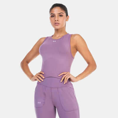 Under Armour Women's UA Train Seamless Tank Top Purple