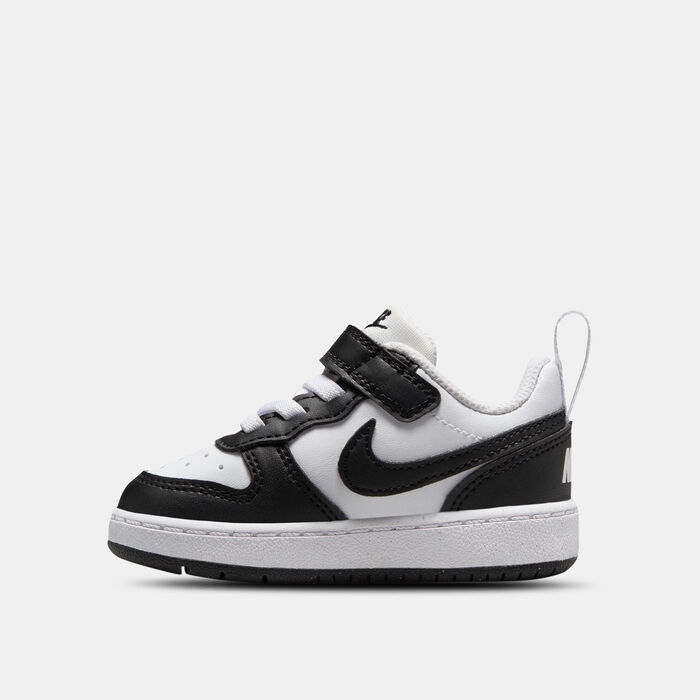 Nike Kids' Court Borough Low Recraft Shoes (Baby and Toddler) Black image number 5